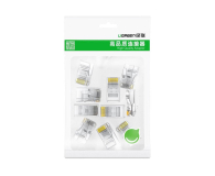 UGREEN Wtyczka RJ45 Cat 6 50961 10-pak przezroczysta - 1501476 - zdjęcie 5